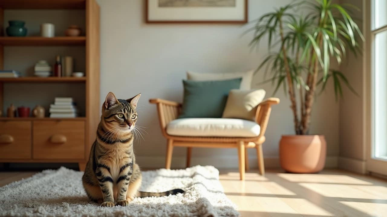 Équipement pour chat, photographie du produit