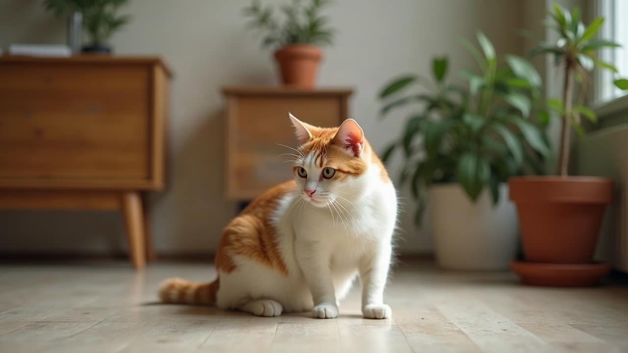 Équipement pour chat, photographie du produit