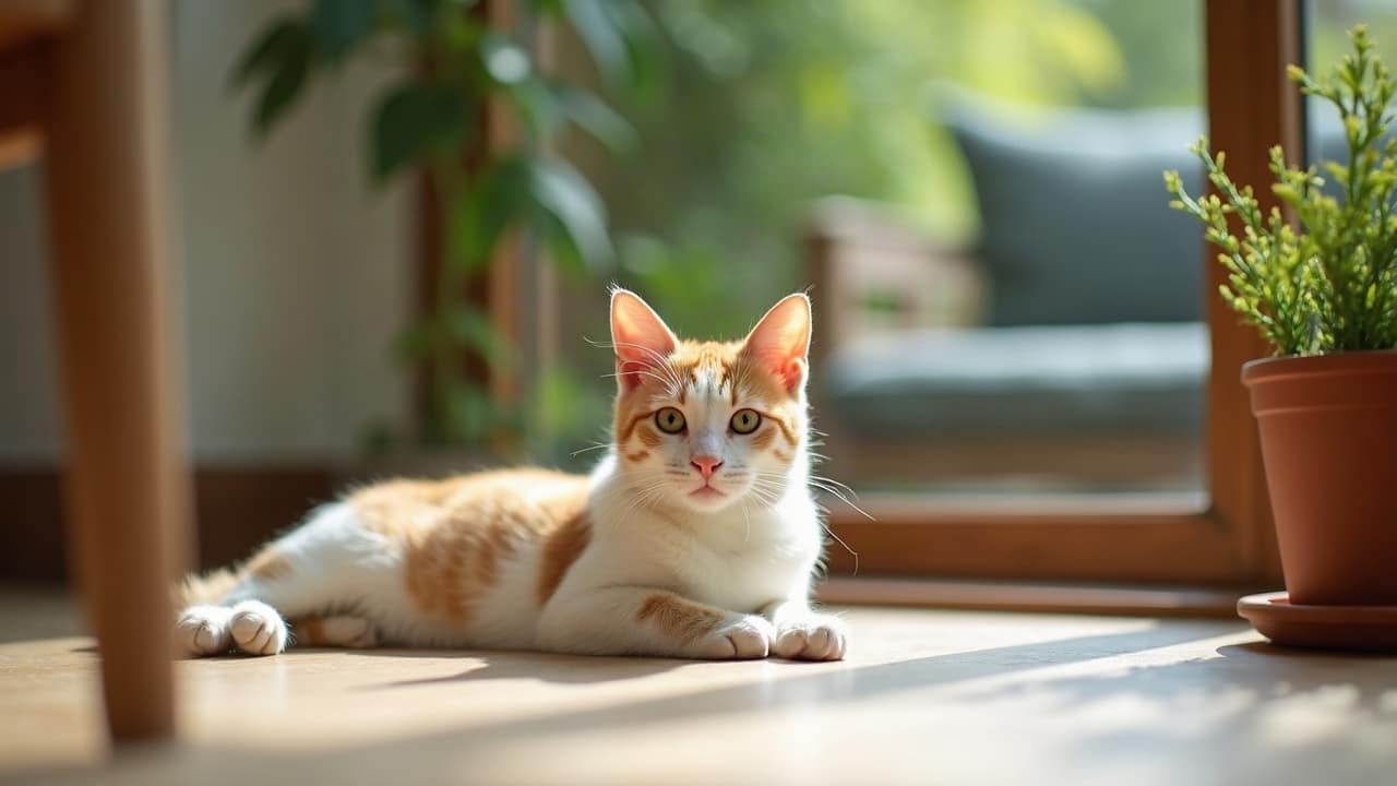 Équipement pour chat, photographie du produit
