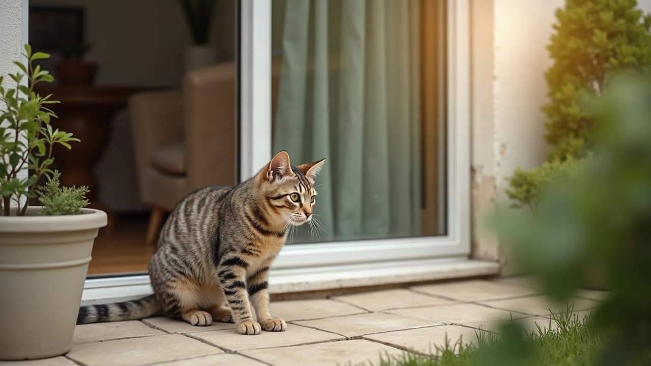 Équipement pour chat, photographie du produit