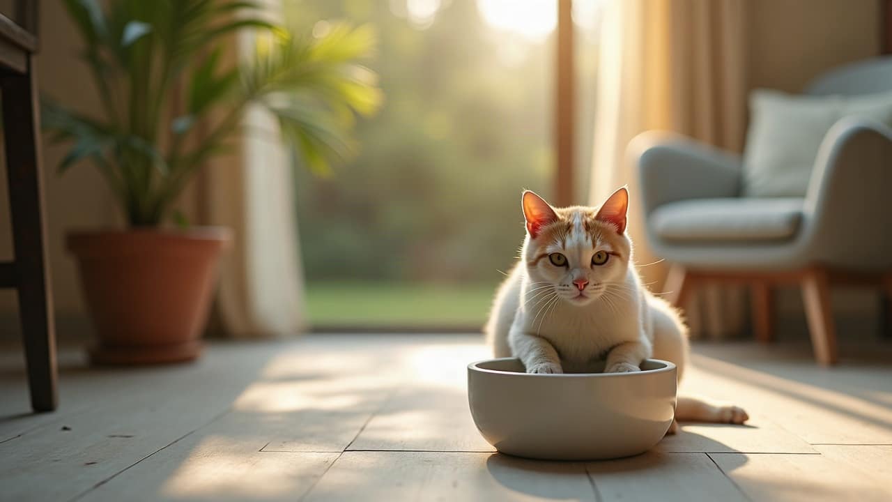 Équipement pour chat, photographie du produit