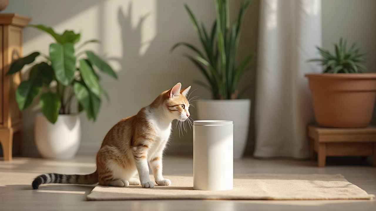 Équipement pour chat, photographie du produit